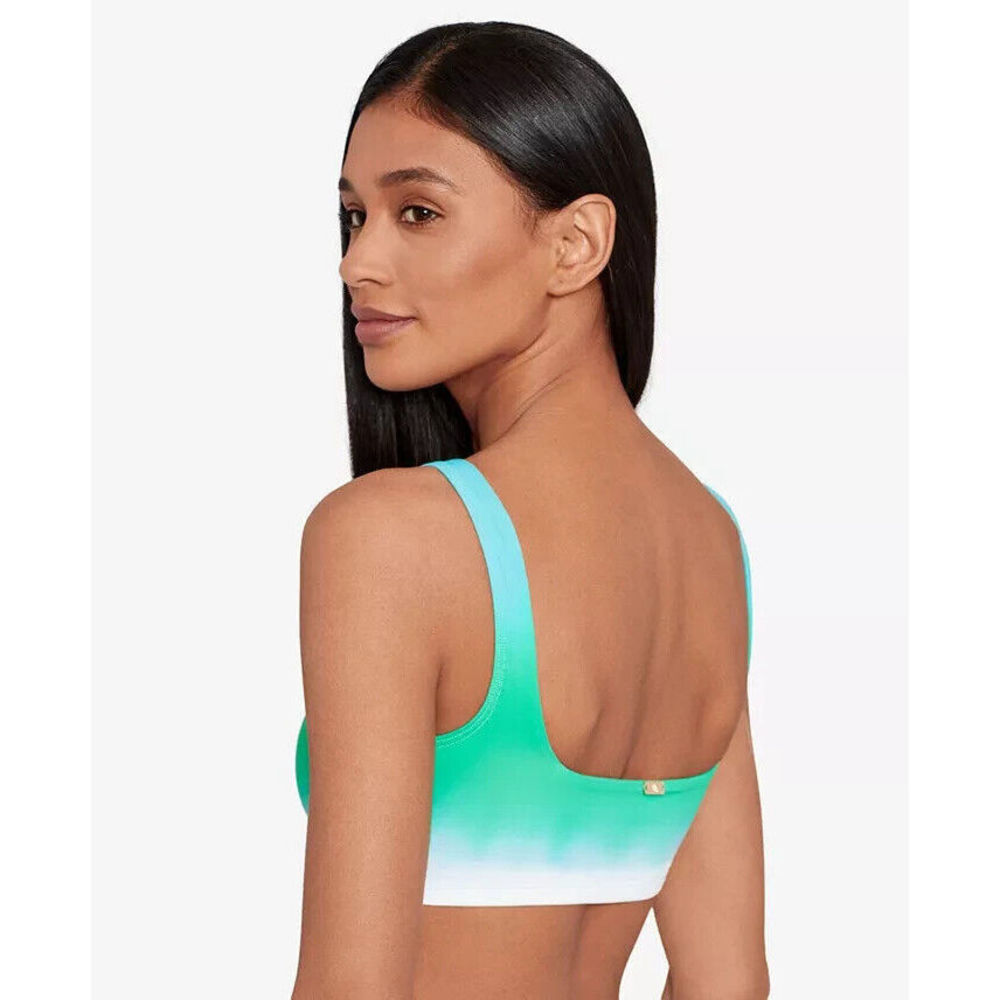 Ralph Lauren Women's Ombre Square Neck Bikini Swim Top Size 6 - Picture 3 of 4